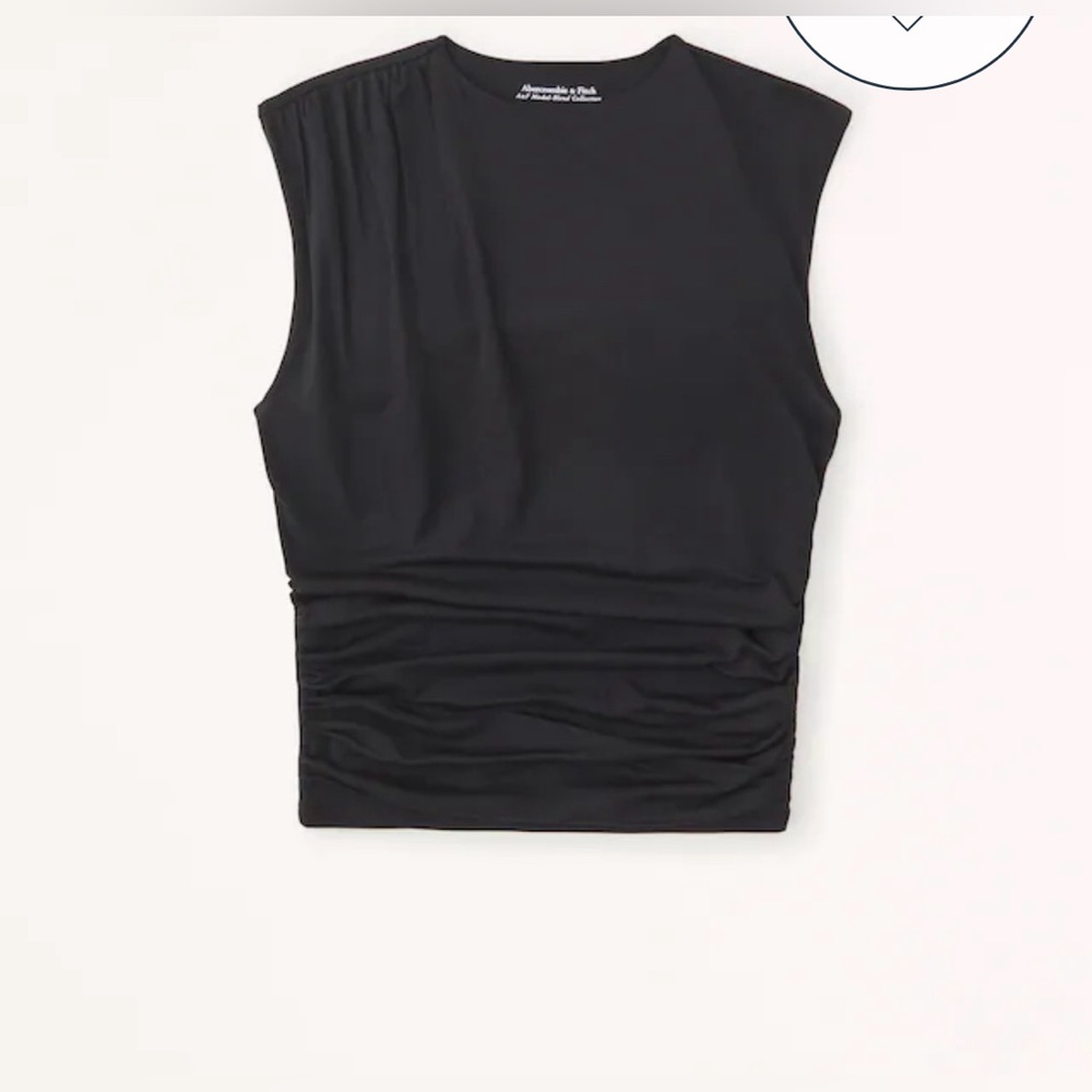 Slim-fitting shell top in our new softAF cotton-modal fabric